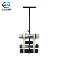Machine de marquage de bandes adhésives professionnelle portable, largeur réglable, manuelle, pour bandes de marquage au sol, sur routes et voies, garantie 1 an