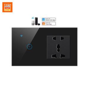 Tuya TYSH Wifi 1 Gang <strong>Smart</strong> Home Wall Plugs and <strong>Switch</strong> <strong>Socket</strong> App Remote <strong>Smart</strong> Universal <strong>Sockets</strong> and <strong>Switch</strong> - Product Image 1