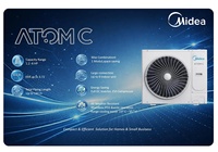 Système de climatisation Midea Atomc High Eer 4.0 DC Inverter pour maison, bureau, refroidissement commercial écoénergétique