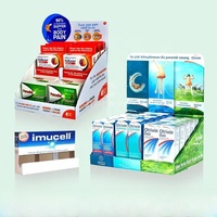 Holidaypac vitamine bouteille supplément présentoir pour pharmacie pharmacies carton médecine magasin détail pharmacie présentoir