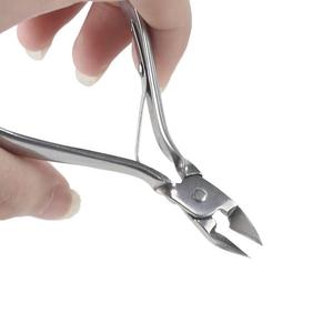 1 PC strumenti per Pedicure in acciaio inossidabile tronchesi per unghie con punta, pinze per Olecranon in metallo - Product Image 4