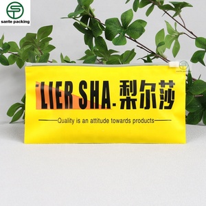 Customized Plastic Self <b>Sealing</b> Bodysuits Packaging <b>Bag</b> Zipper Green Frosted Ziplock <b>Bag</b> for Sleepwear Packaging - Product Image 4