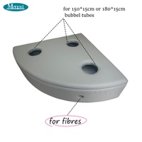 Sensorisches Beruhigungs-Set: Aktiver Blasenröhren-Bausatz, Multisensorische Blasenröhre 150cm Hoch mit Glasfaser und Sofa-Podium
