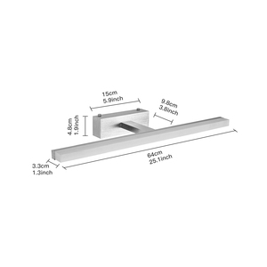 New Model Postmodern Crystal Touch Control <b>LED</b> Bedroom <b>Mirror</b> Cabinet Light with Wall-Mounted <b>Makeup</b> <b>Lighting</b> - Product Image 1