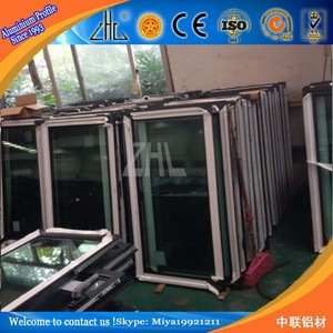 Fábrica al por mayor de doble acristalamiento de aluminio ventanas correderas/ventanas de aluminio precio por conjunto - Product Image 3