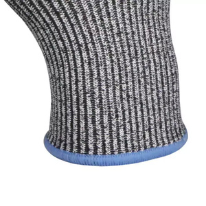 OEM gris <span class=keywords><strong>PU</strong></span> recubierto trabajo usando En388 corte a prueba de corte Nivel 5 guantes para carpintería - Product Image 3