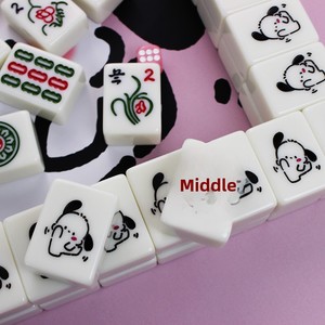 <span class=keywords><strong>Pacha</strong></span> Dog - Juego de Mahjong con Diseño de Dibujos Animados, Fichas Hechas a Mano, Tamaño Mediano/Grande 42/44, Caja de Regalo Premium para <span class=keywords><strong>Fiestas</strong></span> - Product Image 3