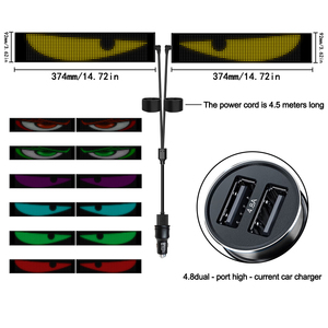 Chất Lượng Cao <span class=keywords><strong>P4</strong></span> Ngoài Trời Ip6x <span class=keywords><strong>LED</strong></span> Hiển Thị Ma Quỷ Của Mắt Dính Màn Hình Cho Xe Ô Tô Trung Tâm Mua Sắm Hoàn Chỉnh Điện Thoại Di Động Điều Khiển - Product Image 4