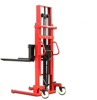 Transpalette manuel en acier épaissi YCMG avec déplaceur latéral électrique, pneus pleins, capacité 500 kg 0,5T 1-2 tonnes, utilisation intérieure, transmission intégrale