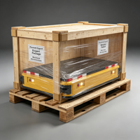 Chariot de transfert de matériaux omnidirectionnel AGV pour charges lourdes, robot de manutention intelligent pour entrepôt, capacité de charge personnalisée