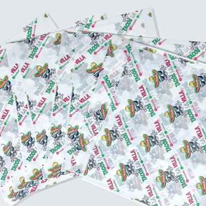 Papel Kraft Antigrasa de 45 g/m², de una Sola Cara, de Grado Alimenticio, para Imprimir Logotipos, para Envolver Sándwiches, Hamburguesas, Pasteles, Pan, Dulces, Galletas - Product Image 6