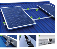 Support de tuiles de toit hautement compétitif pour panneau solaire à usage domestique