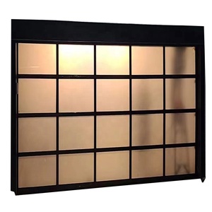 Vendita calda elettrico roll up porte da <span class=keywords><strong>garage</strong></span> in alluminio tapparella porta <span class=keywords><strong>garage</strong></span> in vetro porta del <span class=keywords><strong>garage</strong></span> moderno - Product Image 1