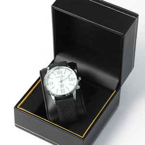 Benutzer definiertes Logo PU Leder Uhren box Luxus Uhrengehäuse Verpackung Uhren box - Product Image 6