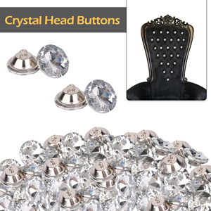 Chine Diamant Canapé Bouton Diamant Canapé Bouton En Gros Fabricants Cristal Tête Boutons pour Coudre Canapé <span class=keywords><strong>Lit</strong></span> Tête - Product Image 3