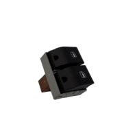 Interruptor de Control de Elevalunas eléctrico de alta calidad, interruptor de ventana de coche RHD, VOLKSWAGON POLO 6Q0959858A