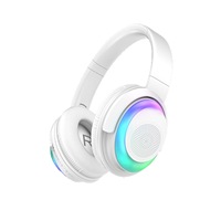 Électronique Tendance Nouvelle Arrivée BT880 Casque sans fil supra-auriculaire Bluetooth 5.0 avec éclairage RGB Son Stéréo Annulation Active du Bruit