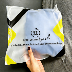 Bolsa de Plástico Transparente con Cierre, Personalizada, de EVA Esmerilado, para Ropa, Camisetas - Product Image 3