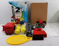 Lanceur de balles automatique pour jeux de plein air pour garçons, jeu de jardin, lanceur de balles de baseball et de tennis RC 2 en 1, jouets pour enfants