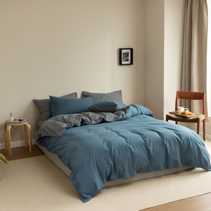 3 mảnh bộ đồ giường đặt Nữ Hoàng Vua Kích thước Comforter tinh khiết bedsheet Duvet cover bedding Set bộ đồ giường sang trọng - Product Image 3