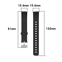 Bracelet de sport en Silicone souple pour Fitbit Luxe, couleur unie officielle, nouveau, 2021