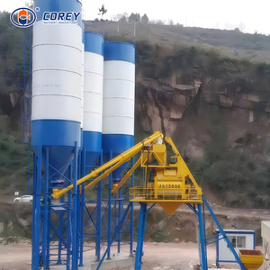 Station de malaxage de béton HZS60 fiable et haute performance, centrale de dosage durable pour la construction, vente de silo à ciment - Product Image 2