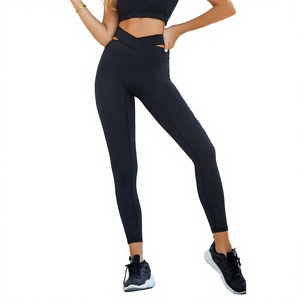 Leggings pour femmes de haute qualité, transparents, coupe ample, effet push-up, pour yoga, collants de compression, personnalisables - Product Image 3