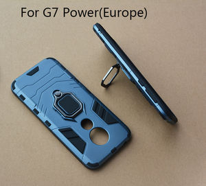 Kickstand PC TPU حالة درع الروبوت غلاف لهاتف Motorola Moto G7 الطاقة G7 اللعب - Product Image 2