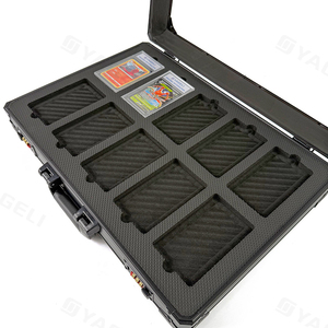 Fábrica al por mayor de alta calidad personalizado duro 8 ranuras deportes tarjetero caso codificado bloqueo - Product Image 2