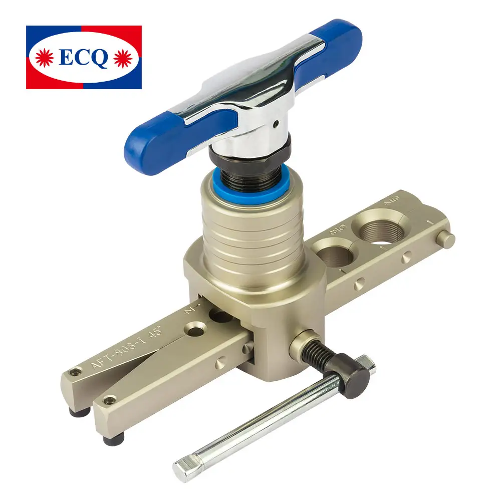 ECQ 공장 판매 온라인 범용 유압 플레어 링 도구 E-808 냉동 손 도구 튜브 플레어 링 도구