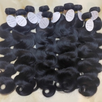 Extensions de cheveux naturels vietnamiens et birmans, tissages et perruques en cheveux humains doux à cuticules alignées