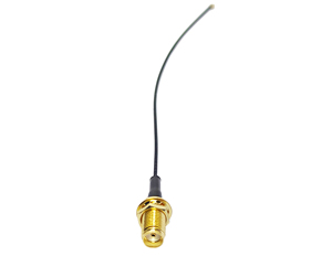 Cable RF Pigtail SMA Hembra de Montaje en Panel a <span class=keywords><strong>U</strong></span>.FL Macho 1.13mm - Product Image 3