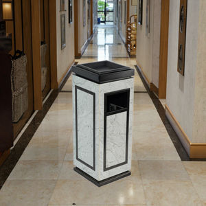 <span class=keywords><strong>Cubo</strong></span> de <span class=keywords><strong>basura</strong></span> de lujo para Hotel de alta calidad, venta al por mayor, Cenicero de mármol <span class=keywords><strong>Vertical</strong></span> de acero inoxidable, <span class=keywords><strong>cubo</strong></span> de <span class=keywords><strong>basura</strong></span> para pasillos, pasillos - Product Image 4