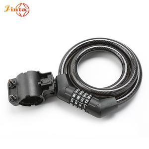 Jinta Cao An Ninh 1200Mm Kết Hợp Cáp Khóa Với Khung Xe Máy Điện Scooter Xe Đạp Cáp Dây Khóa - Product Image 1