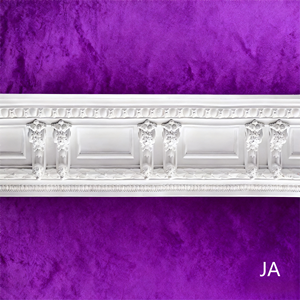 Plâtre de gypse moderne pour la décoration intérieure, corniche de plafond en plaques de plâtre, respectueux de l'environnement, tailles personnalisées, surface lisse, Ghana - Product Image 3