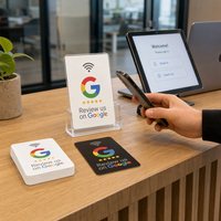 Échantillon Gratuit : Mini-Tag NFC NTAG215 Personnalisé avec Code QR pour Contrôle d'Accès, Carte Google, Réseaux Sociaux (Facebook, TikTok) et Cartes de Visite RFID