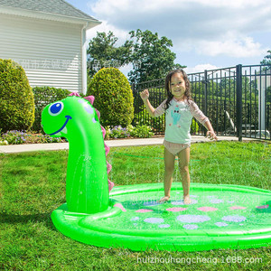 Inflatable Unicorn Water Play Mat For Kids Outdoor Splash Pad PVC Pool Garden Toy - Product Image 3