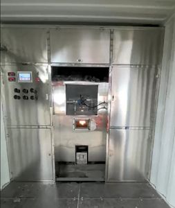 小さなペットの動物の死体火葬廃棄物死体シンチレーター火葬モバイル - Product Image 4