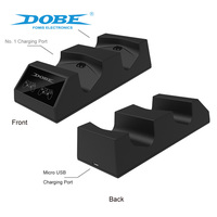 Station de charge double DOBE pour manettes DualShock PS4, accessoires de jeu