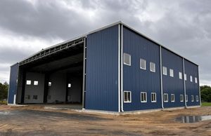 Usine de structures métalliques sur mesure, atelier préfabriqué durable, entrepôt en acier <span class=keywords><strong>à</strong></span> construction rapide <span class=keywords><strong>à</strong></span> <span class=keywords><strong>vendre</strong></span> - Product Image 3