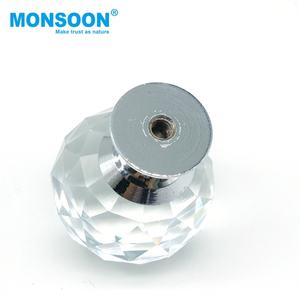 Herrajes para Muebles de Dormitorio, Hotel, Modernos, Tiradores para Armarios, Cajones, Cómodas, Armarios, Base de Aleación de Aluminio, Cristal para Cocina - Product Image 3