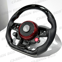 Personnalisation d'usine pour Volkswagen Polo Golf Passat MK7 Mk6 Ancien modèle Mise à niveau Volant en fibre de carbone avec bouton LED R8