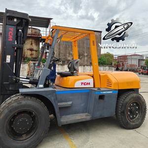 รถยก TCM FD100Z8 10 ตัน รถยกมือสองจากญี่ปุ่น 10 ตัน เครื่องยนต์ Isuzu 6BG1 รถยกใช้แล้ว รถยกใช้น้ำมันเชื้อเพลิง 3000 มม. 10000 กก. - Product Image 6