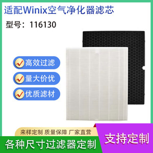 Filtre de remplacement pour purificateur d'air Winix 5500-2, filtre composite HEPA au charbon actif 116130 - Product Image 5