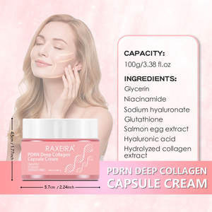 Crema Blanqueadora para el Cuidado de la Piel, Cápsulas de Colágeno, Crema Facial Rosa, Niacinamida, Glutatión, Iluminadora - Product Image 6