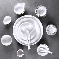 Plats en mélamine de bonne qualité assiettes à dîner durables pas de vêtements de vaisselle cassables pour hôtel Buffet Restaurant Commercia