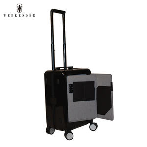 ยอมรับโลโก้ที่กำหนดเอง ABS + PC ฟิล์ม/PC ส่วนบุคคลกระเป๋าเดินทางล้อกระเป๋าเดินทางที่มีแล็ปท็อปช่อง - Product Image 2