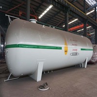Réservoir de stockage de gaz GPL de 1 à 120 mètres cubes, conforme ASME, pour propane, éthane, éther, butane, type « Bullet », prix fabricant