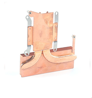 Dissipateur thermique en cuivre pur à caloducs, refroidisseur passif de processeur pour mini PC, ordinateur portable, système industriel embarqué, solution thermique OEM personnalisée
