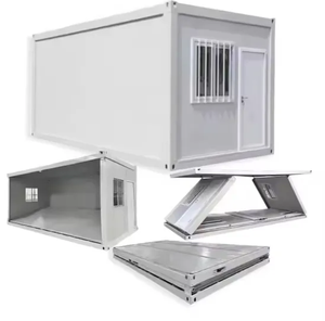 Z type20ft 40ft có thể gập lại mở rộng có thể tháo rời phẳng gói gấp container nhà đúc sẵn nhà kho ngoài trời - Product Image 3